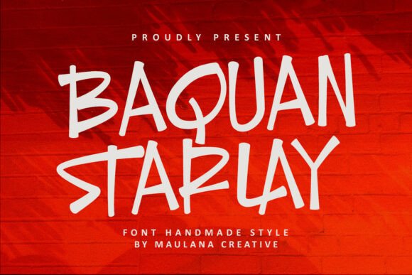 Baquan Starlay 1: The Bold Typeface That Commands Attention