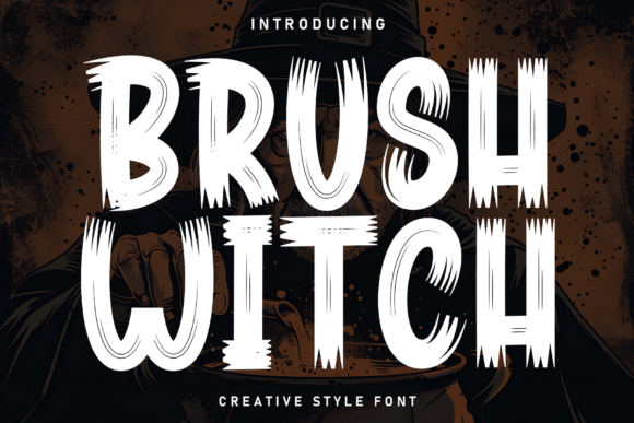 Brush Witch: A Modern Display Font for Versatile Design Applications