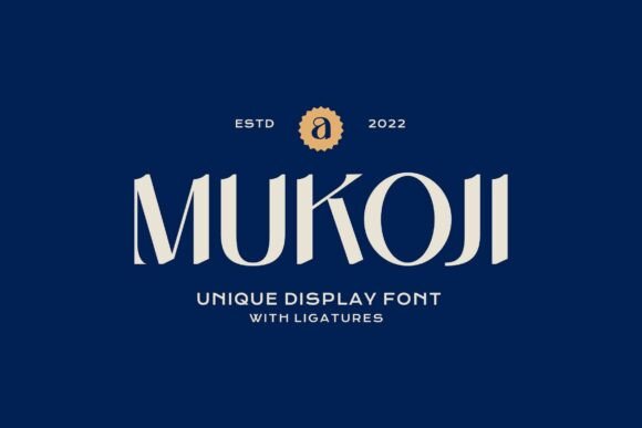 Discover the Elegance of Mukoji: A Modern Serif Font for Timeless Branding