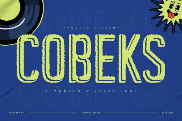 Exploring the Bold Personality of Cobeks: A Modern Display Font for Creative Expression