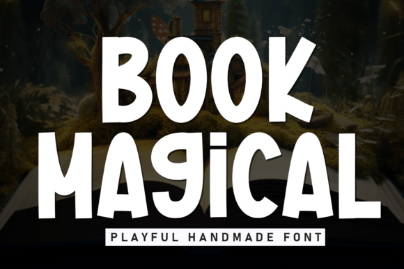 Exploring the Charm of Book Magical: A Modern Display Font for Diverse Design Needs