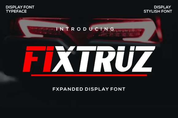 Fixtruz: A Bold New Typeface for Modern Design Needs