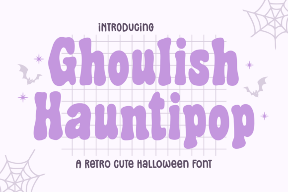 Ghoulish Hauntipop: A Retro-Cute Halloween Font for Versatile Seasonal Design