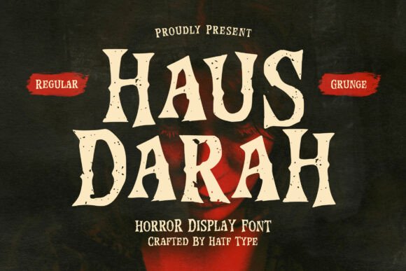 Haus Darah: Where Typography Meets Terror