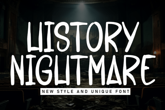 History Nightmare: A Friendly Font for Modern Design Needs