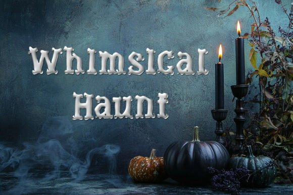 Immerse Yourself in the Charming Allure of Whimsical Haunt Font