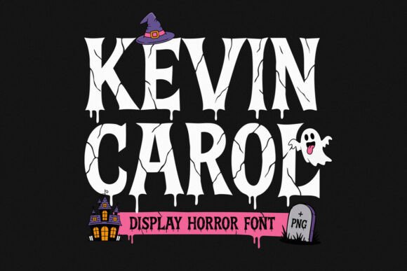 Jt Kevincarol: A Spooky Font for Bold, Eerie Designs
