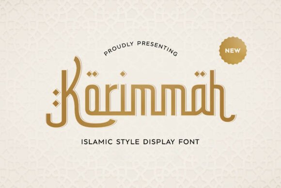 Korimmah: A Modern Islamic Font for Elegant Design
