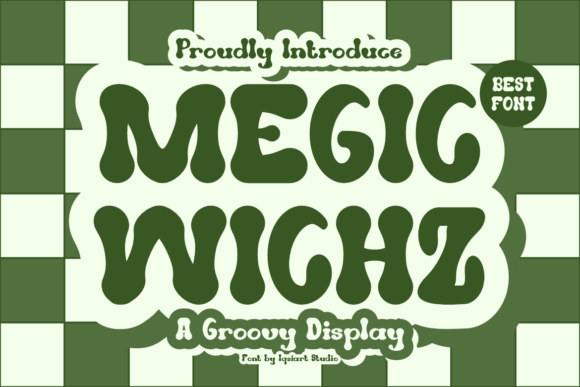 Megic Wichz: A Fun & Unique Display Font for Creative Projects