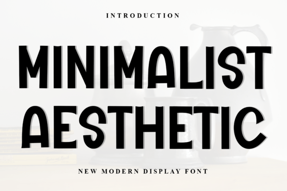 Minimalist Aesthetic: A Festive Typeface for Holiday Typography