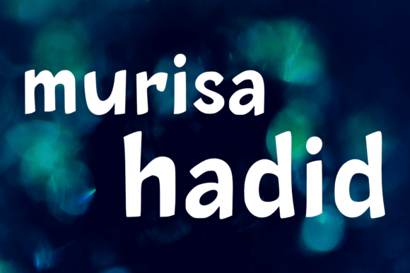 Murisahadid Regular: A Blend of Bold and Playful Typography