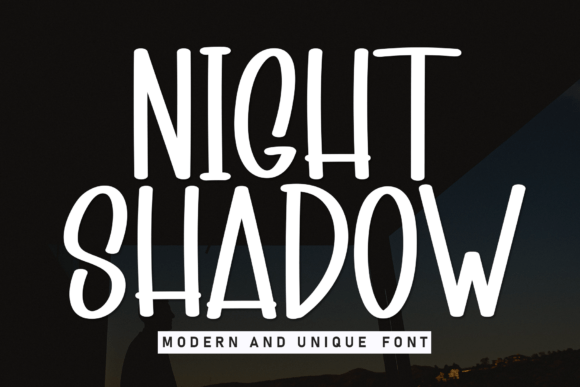 Night Shadow Font: A Clean, Approachable Choice for Modern Design