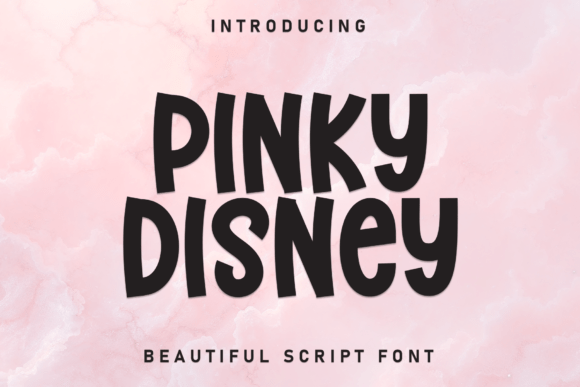 Understanding Pinky Disney: A Casual Yet Polished Display Font for Modern Design