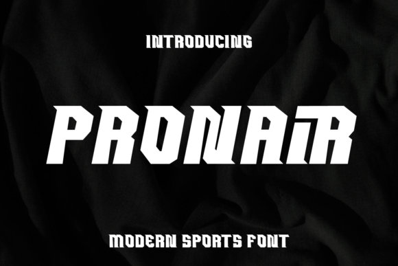 Unleash Design Energy with Pronair Font